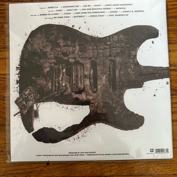 Love And Rockets Fully Signed Autograph Album Record Vinyl Sweet F.A. - Picture 2 of 6